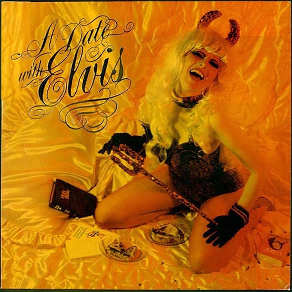 CRAMPS – DATE WITH ELVIS : CLEAR YELLOW VINYL – LP