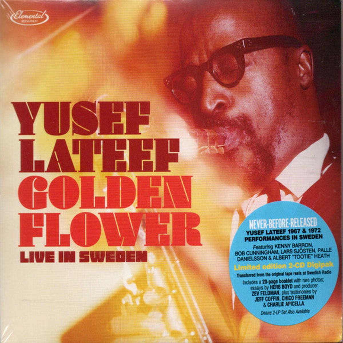 LATEEF, YUSEF – GOLDEN FLOWER: LIVE IN SWEDEN 2CD SET – CD