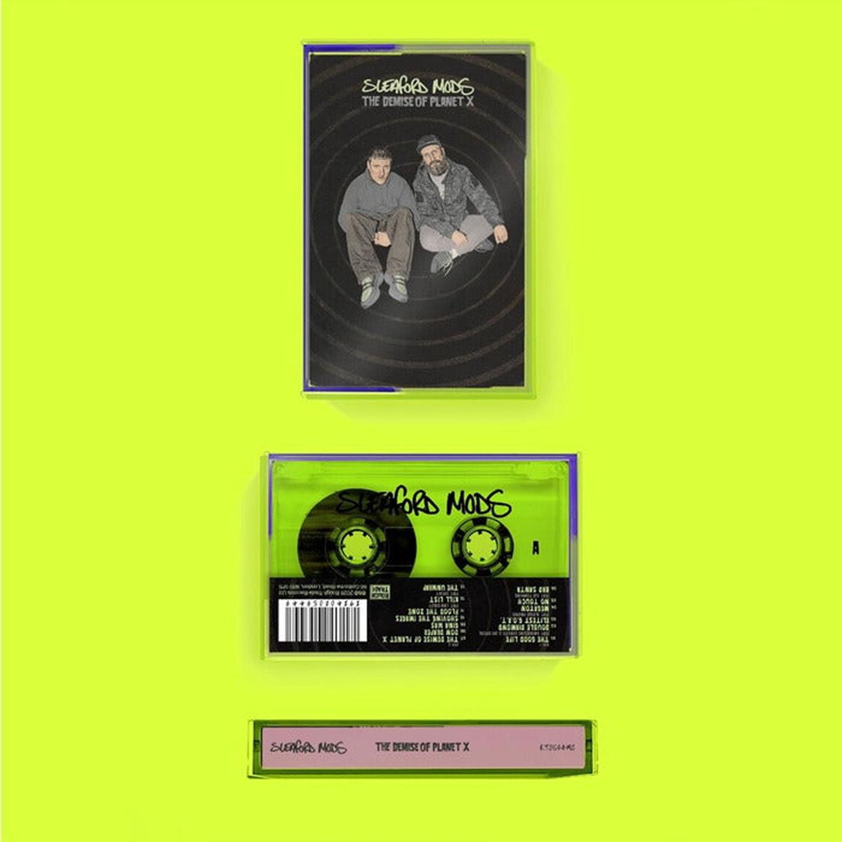 SLEAFORD MODS – DEMISE OF PLANET X : CASSETTE – CS