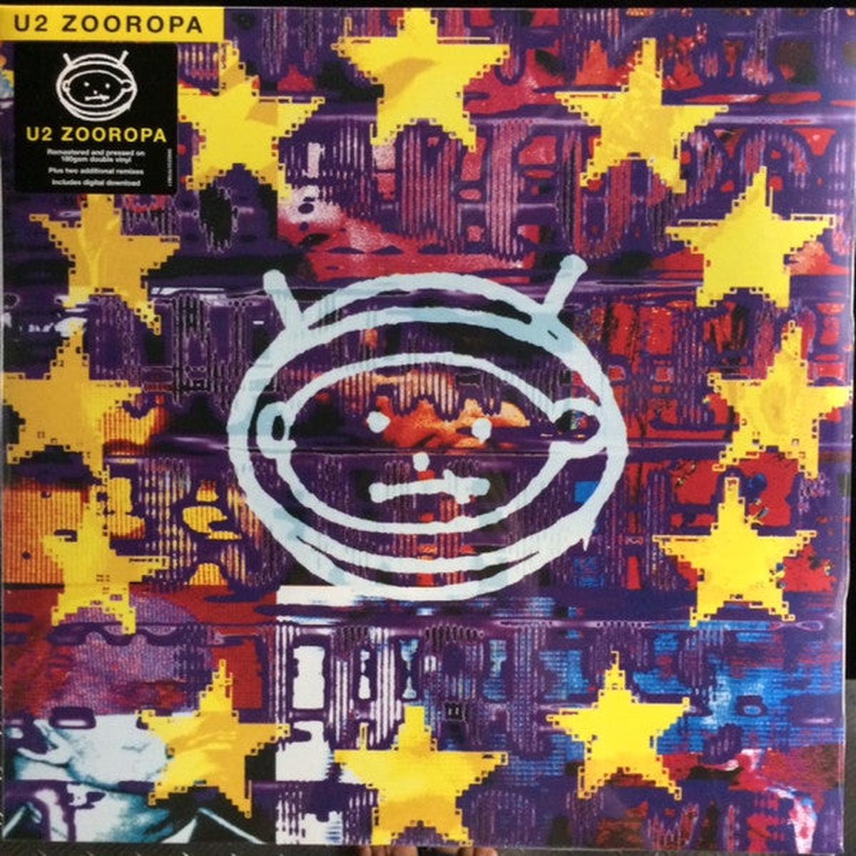 U2 – ZOOROPA : 2LP WITH 2 BONUS + DOWNLOAD – LP