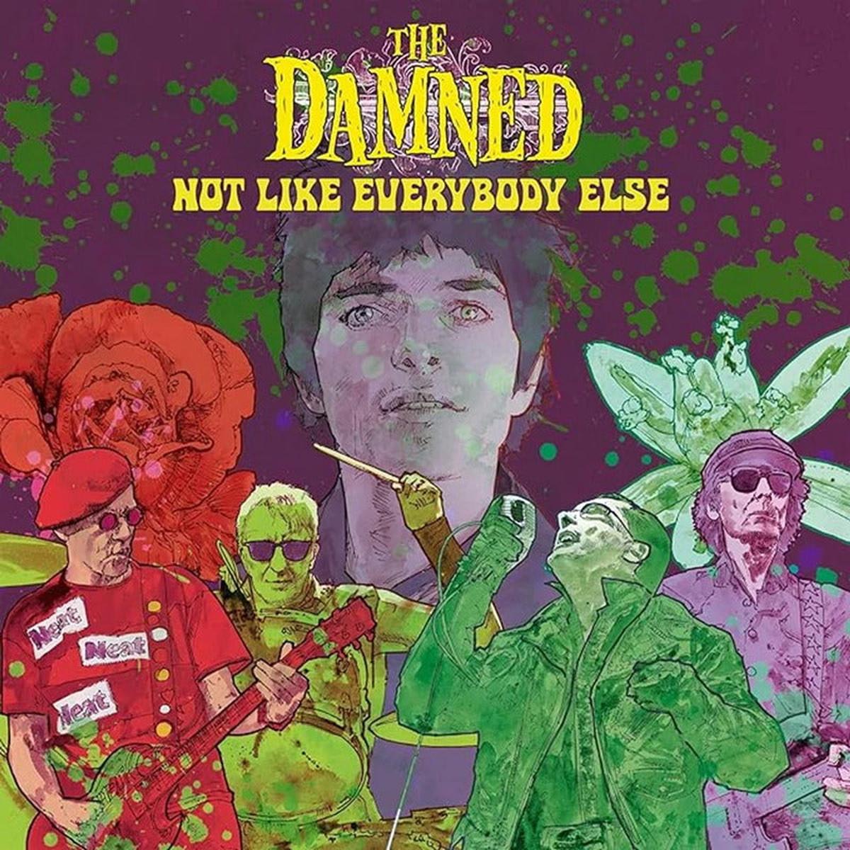 DAMNED – NOT LIKE EVERYBODY ELSE – LP