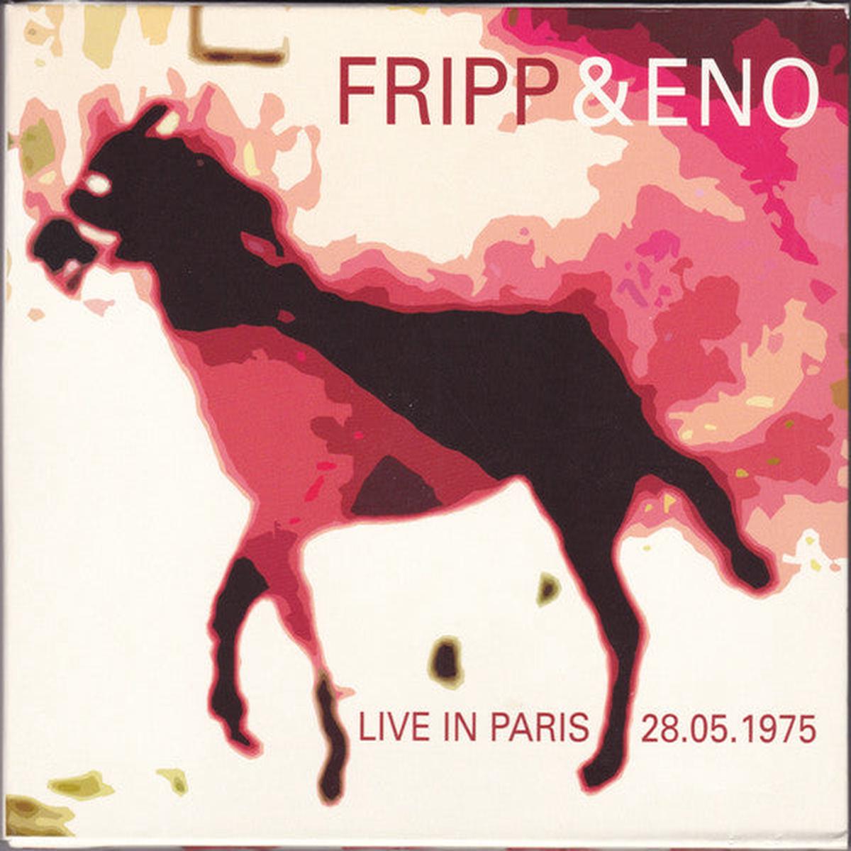FRIPP & ENO – LIVE IN PARIS 28-05-1975 : 3CD SET – CD