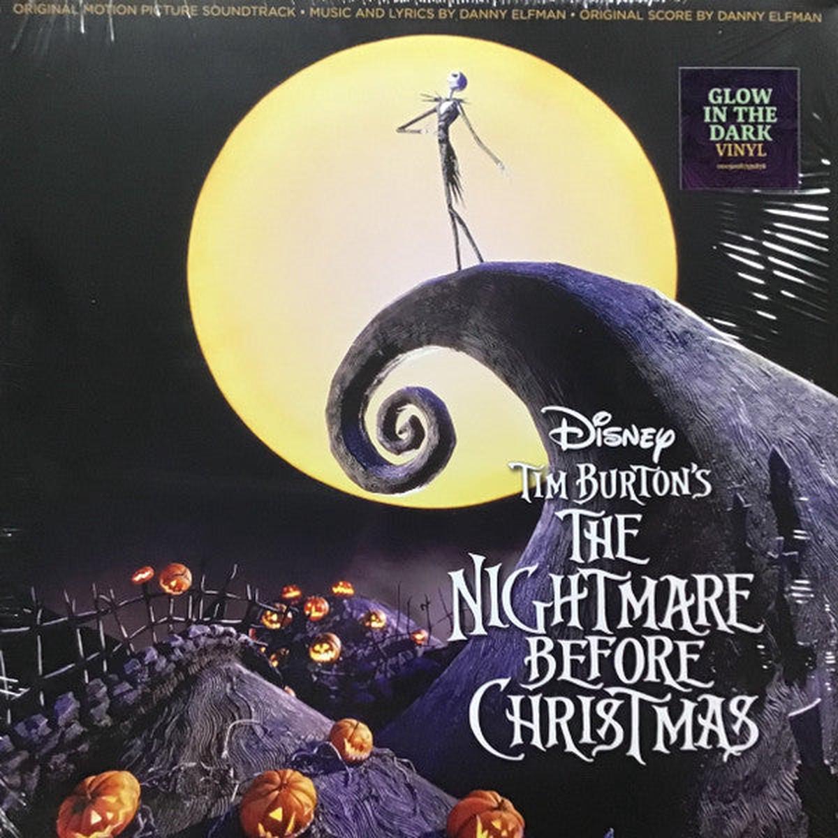 NIGHTMARE BEFORE CHRISTMAS – SOUNDTRACK: GLOW-IN-THE-DARK VINYL – LP