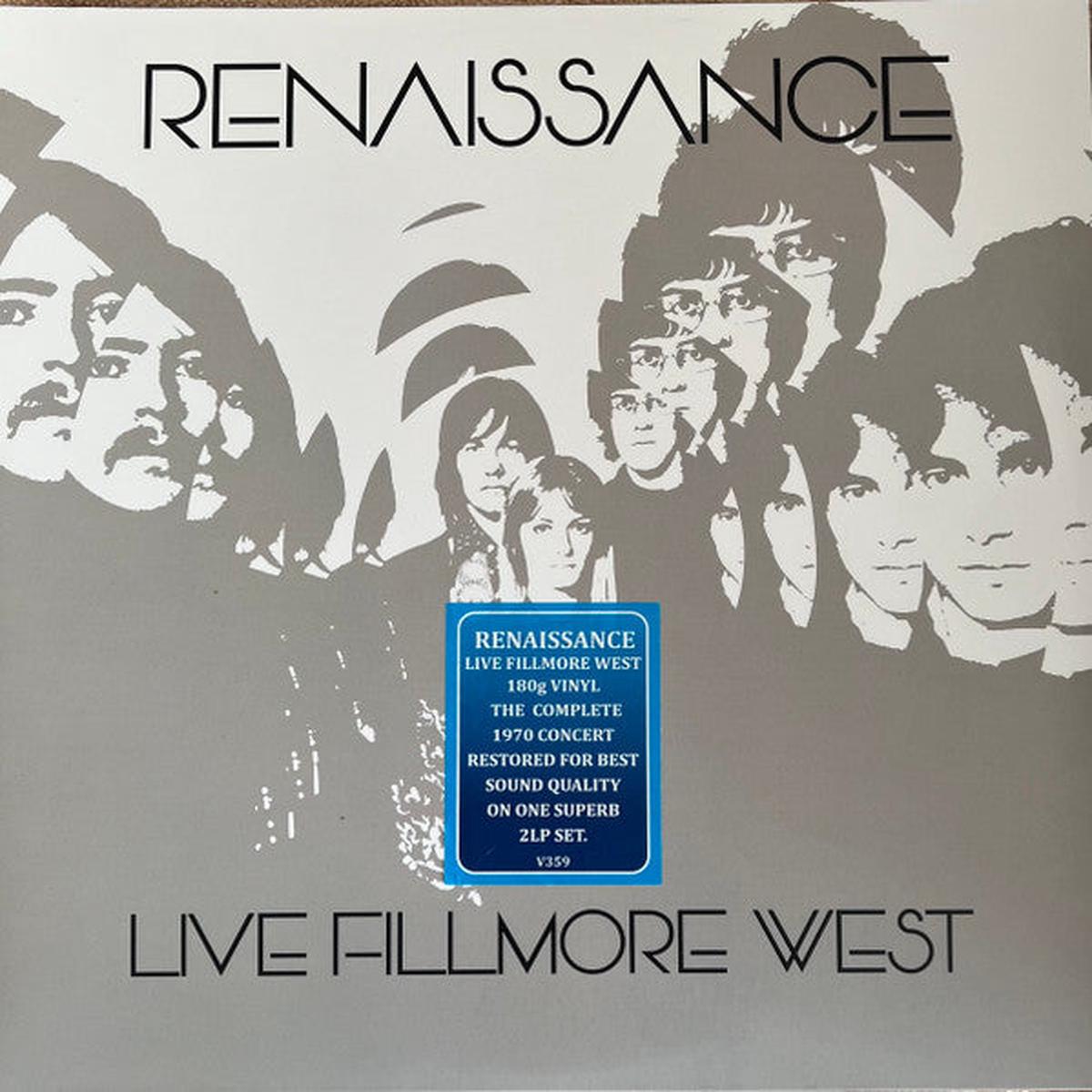 RENAISSANCE – LIVE FILLMORE WEST : 2LP SET 180G VINYL – LP