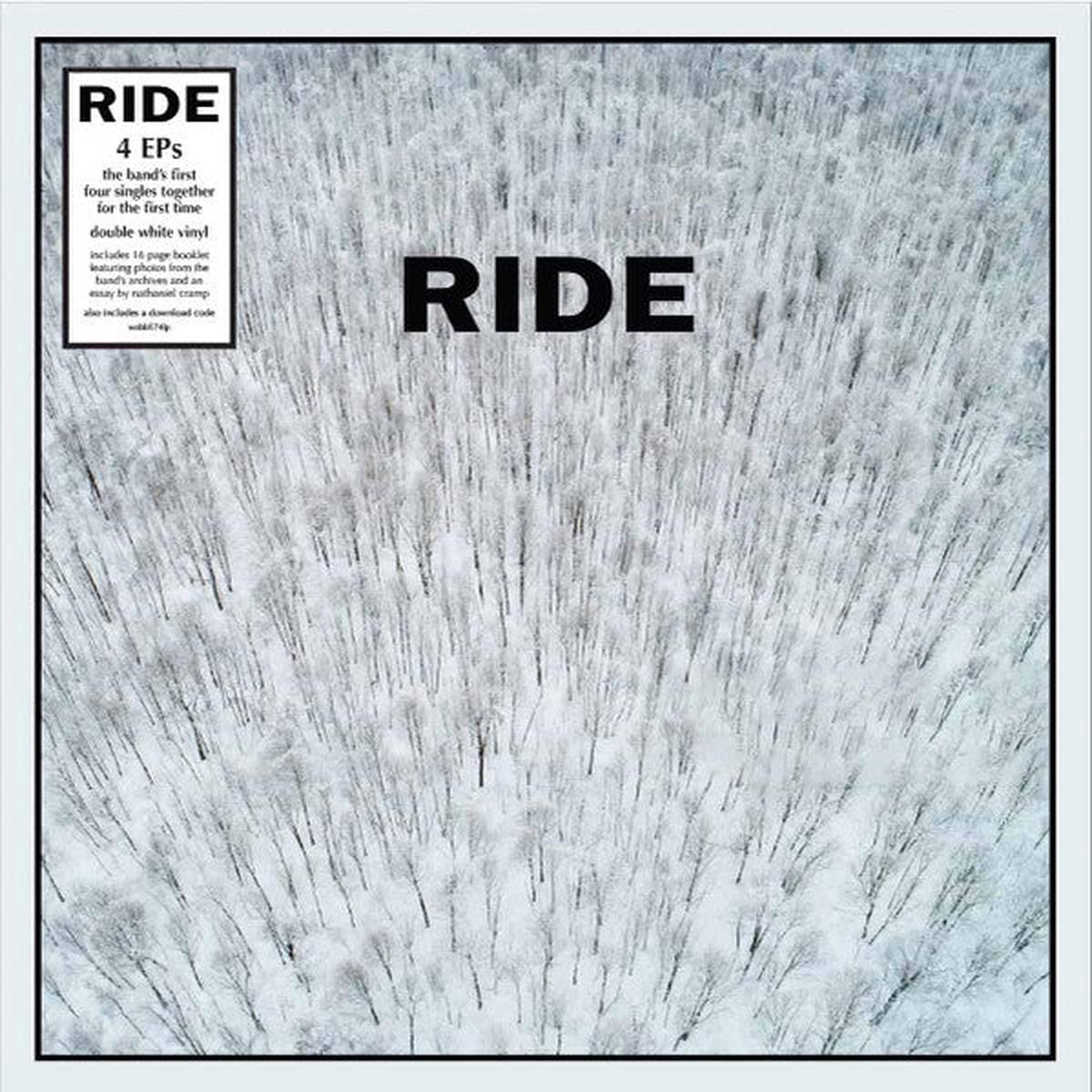 RIDE – 4 EPS : 2LP SET WHITEVINYL – LP