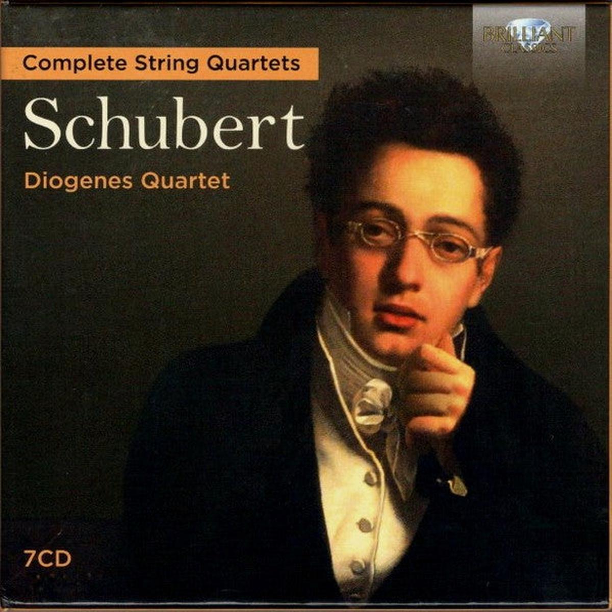 SCHUBERT / DIOGENES QUARTET – COMPLETE STRING QUARTETS – CD