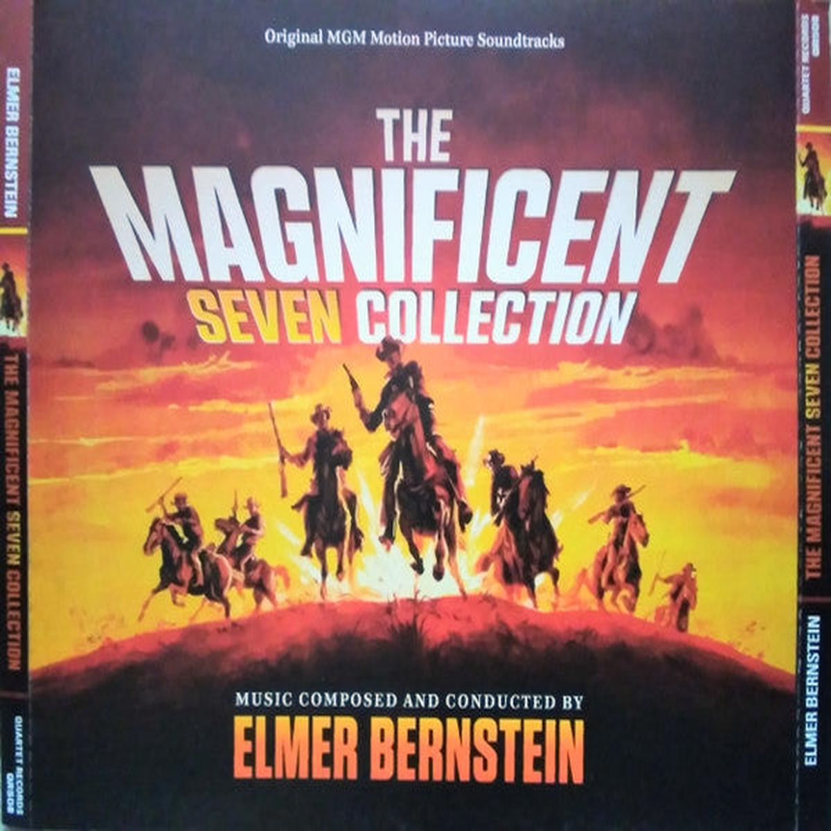 BERNSTEIN, ELMER – MAGNIFICENT SEVEN COLLECTION : 4CD SET – CD