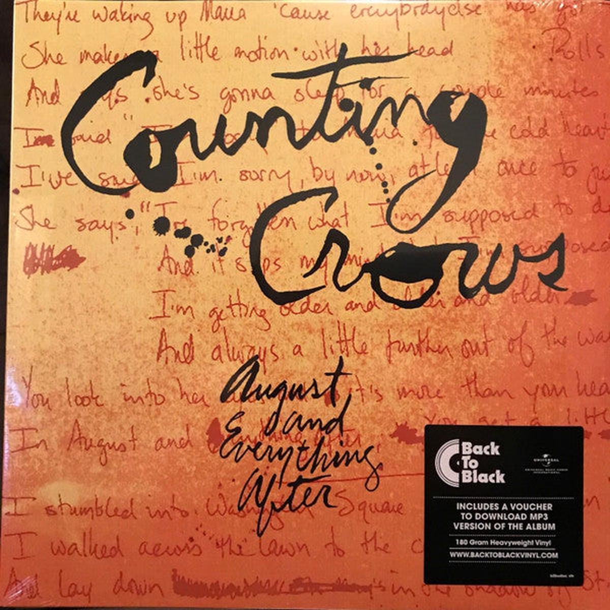 COUNTING CROWS – AUGUST & EVERYTHING AFTER : 2LP SET – LP