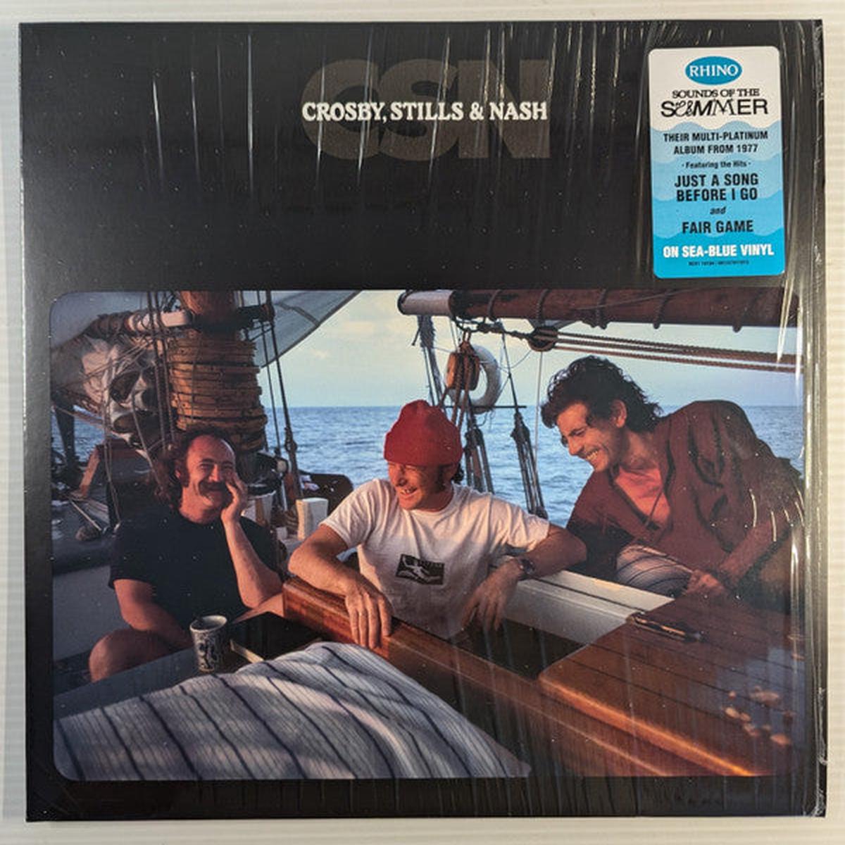 CROSBY STILLS & NASH – CSN (1977) : SEA BLUE VINYL (2024) – LP