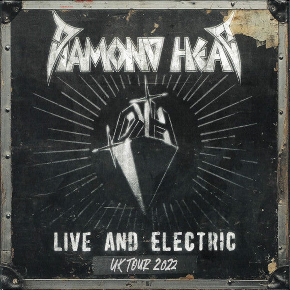 DIAMOND HEAD – LIVE & ELECTRIC : UK TOUR 2022 – CD