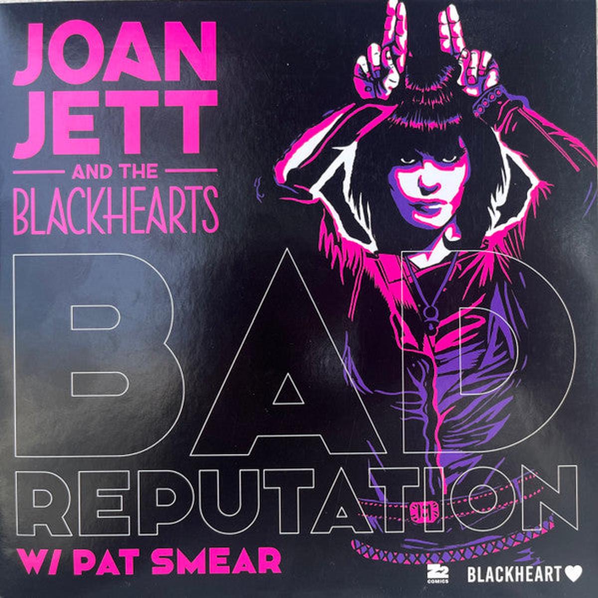 JETT, JOAN & THE BLACKHEARTS – I LOVE ROCK ‘N ROLL : PINK W/GRAPHIC NOV – 7