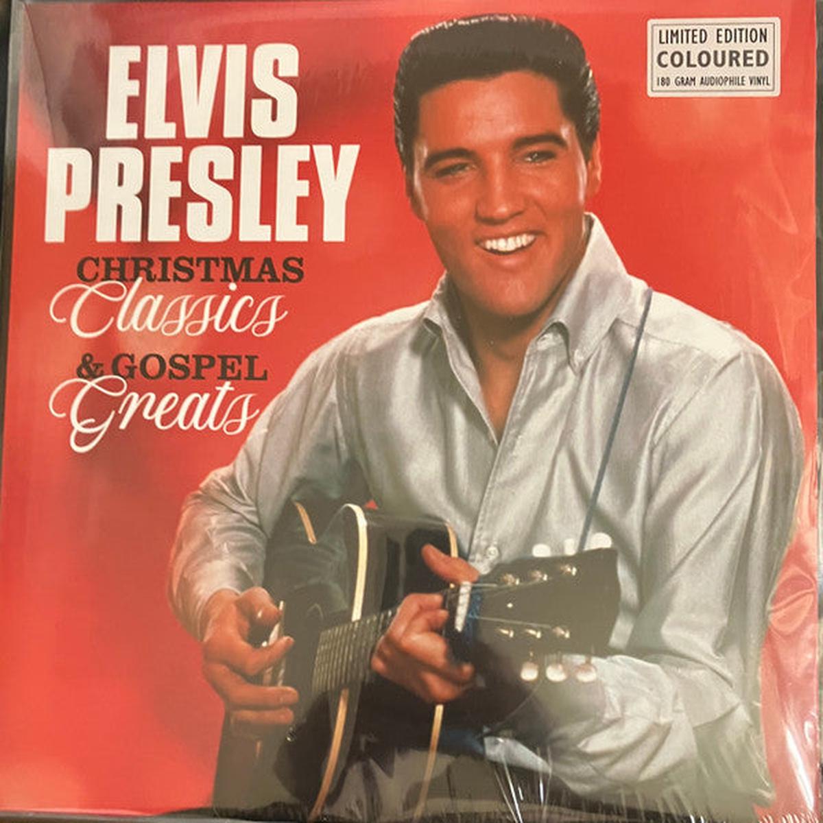 PRESLEY, ELVIS – CHRISTMAS CLASSICS & GOSPEL.. : GREEN VI – LP