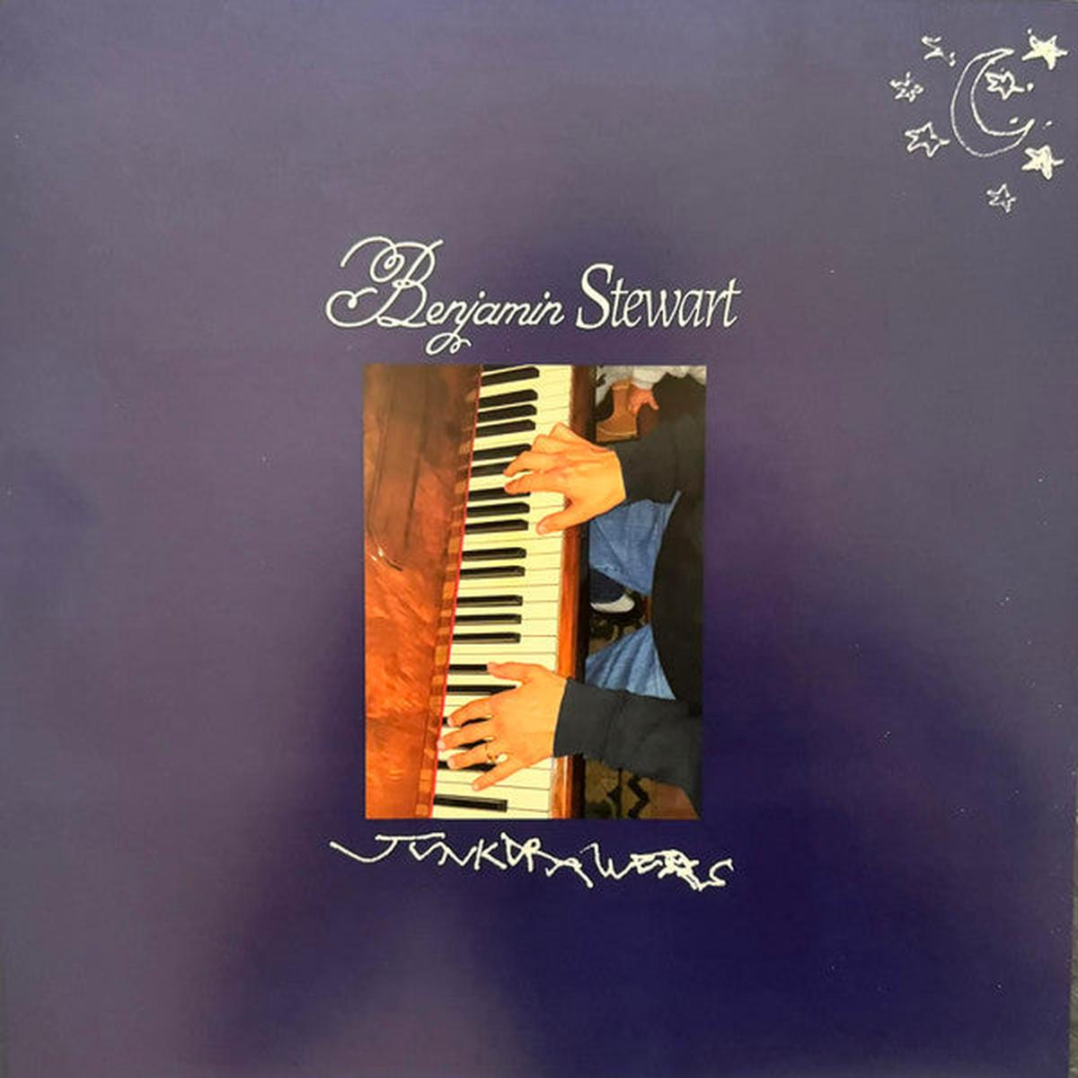 STEWART, BENJAMIN – JUNKDRAWERS: BLUE/BLACK SWIRL VINYL – LP