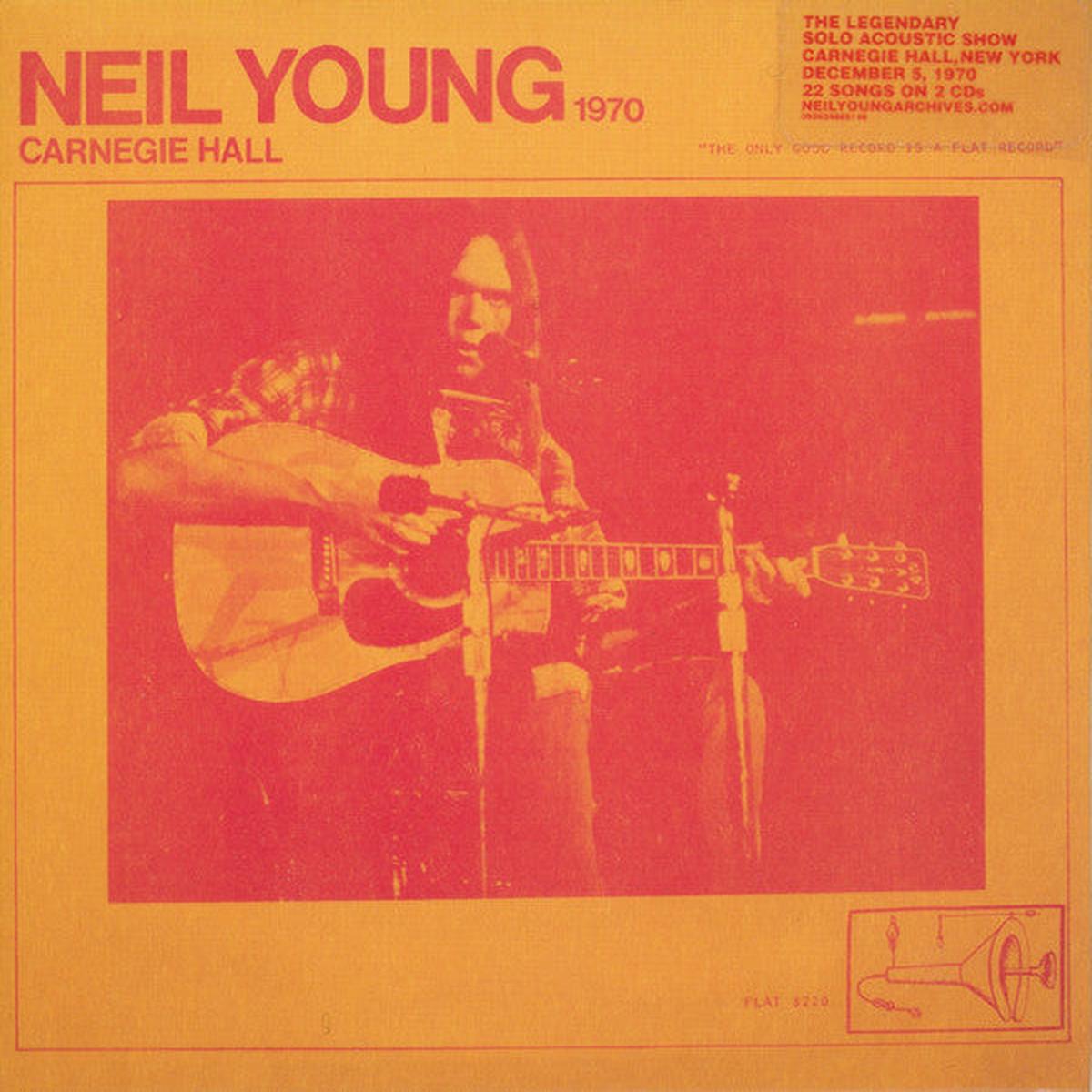 YOUNG, NEIL – CARNEGIE HALL 1970 : 2CD SET – CD
