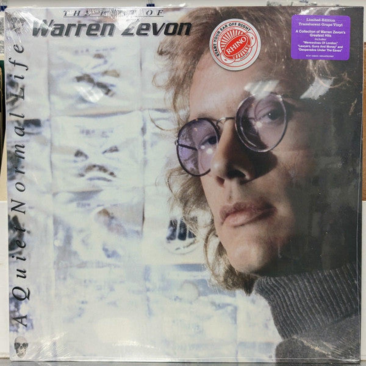 ZEVON, WARREN – QUIET NORMAL LIFE : BEST OF (GRAPE) – LP