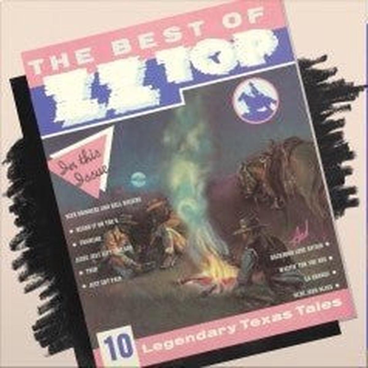 ZZ TOP – BEST OF ZZ TOP : BLUE JEAN BLUE VINYL – LP