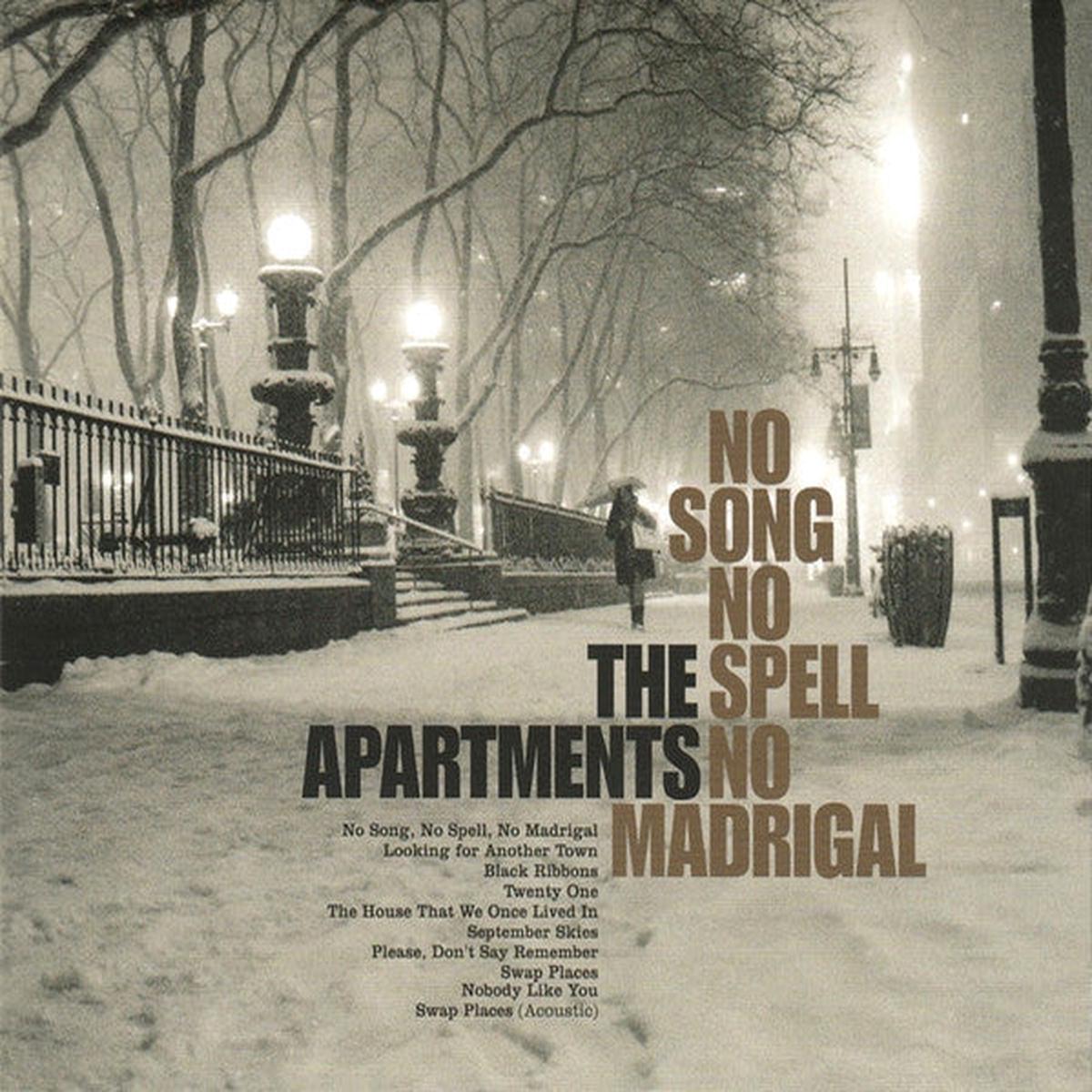 APARTMENTS – NO SONG, NO SPELL, NO MADRIGAL + 2 – CD