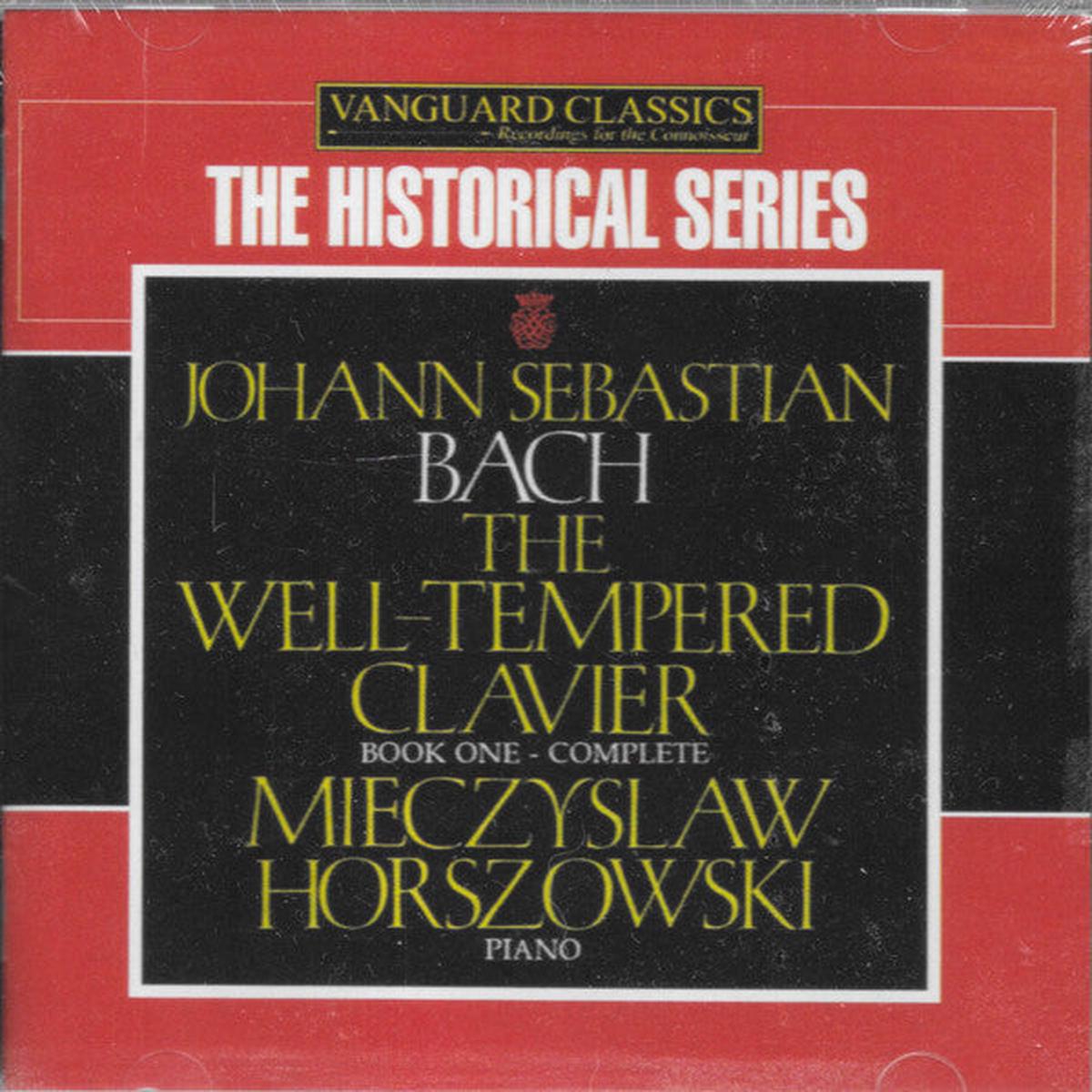 BACH – WELL TEMPERED CLAVIER BOOK ONE COMPLETE – CD
