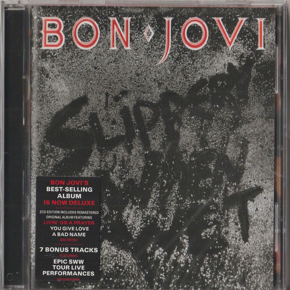 BON JOVI – SLIPPERY WHEN WET : 2CD DELUXE EDITION – CD