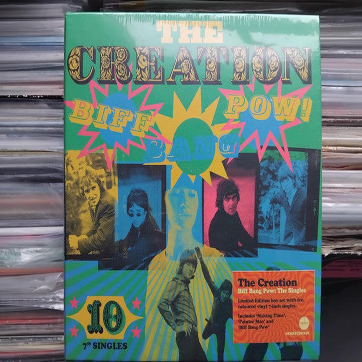 CREATION – BIFF BANG POW! : 10 X COLOURED 7″ SET – 7