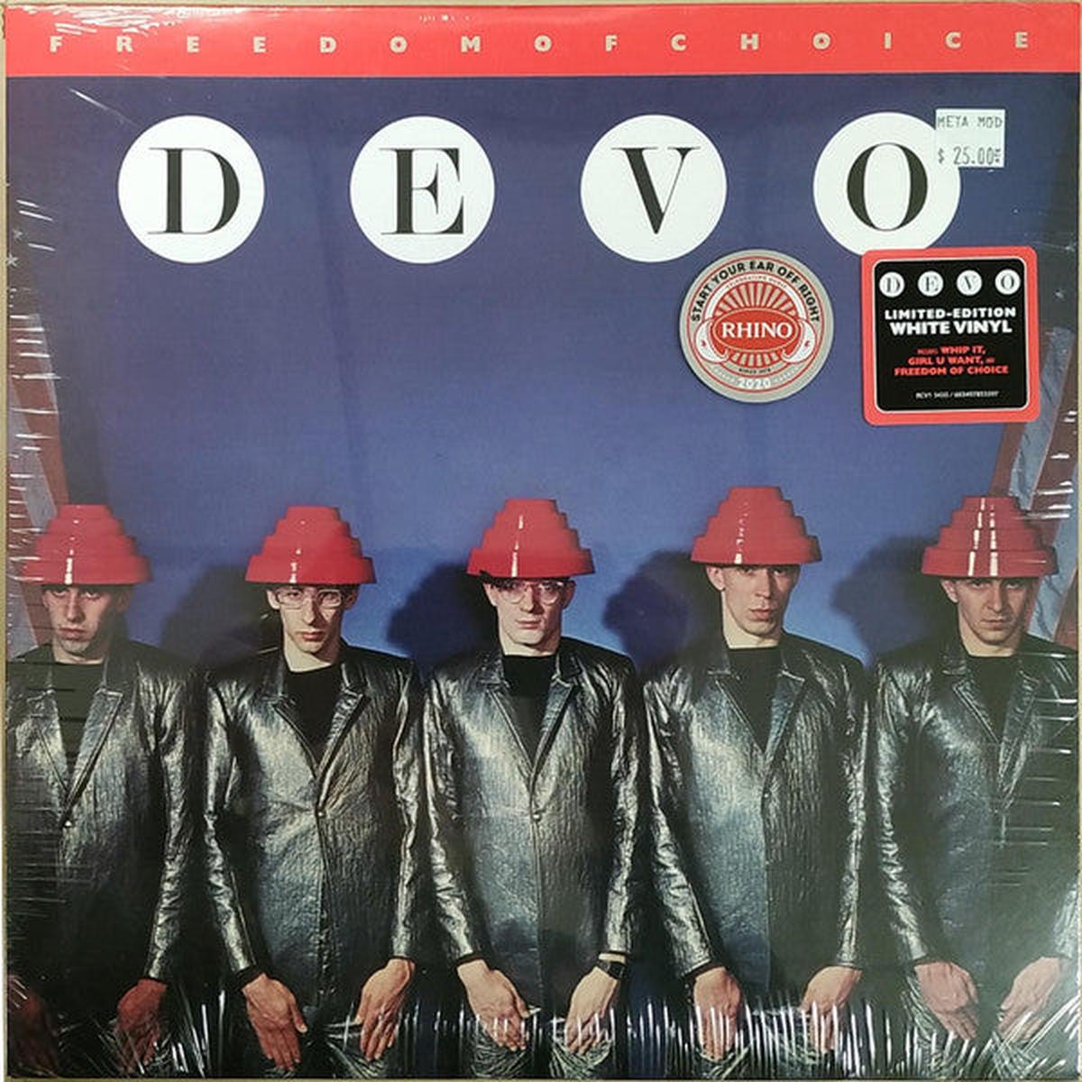 DEVO – FREEDOM OF CHOICE : WHITE VINYL – LP