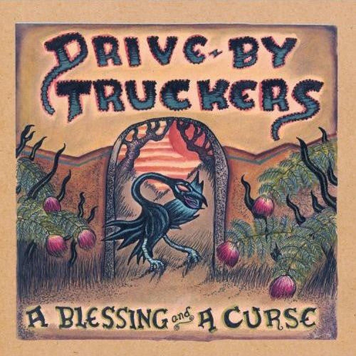 DRIVE-BY TRUCKERS – BLESSING & A CURSE : CLEAR/PURPLE VINYL – LP