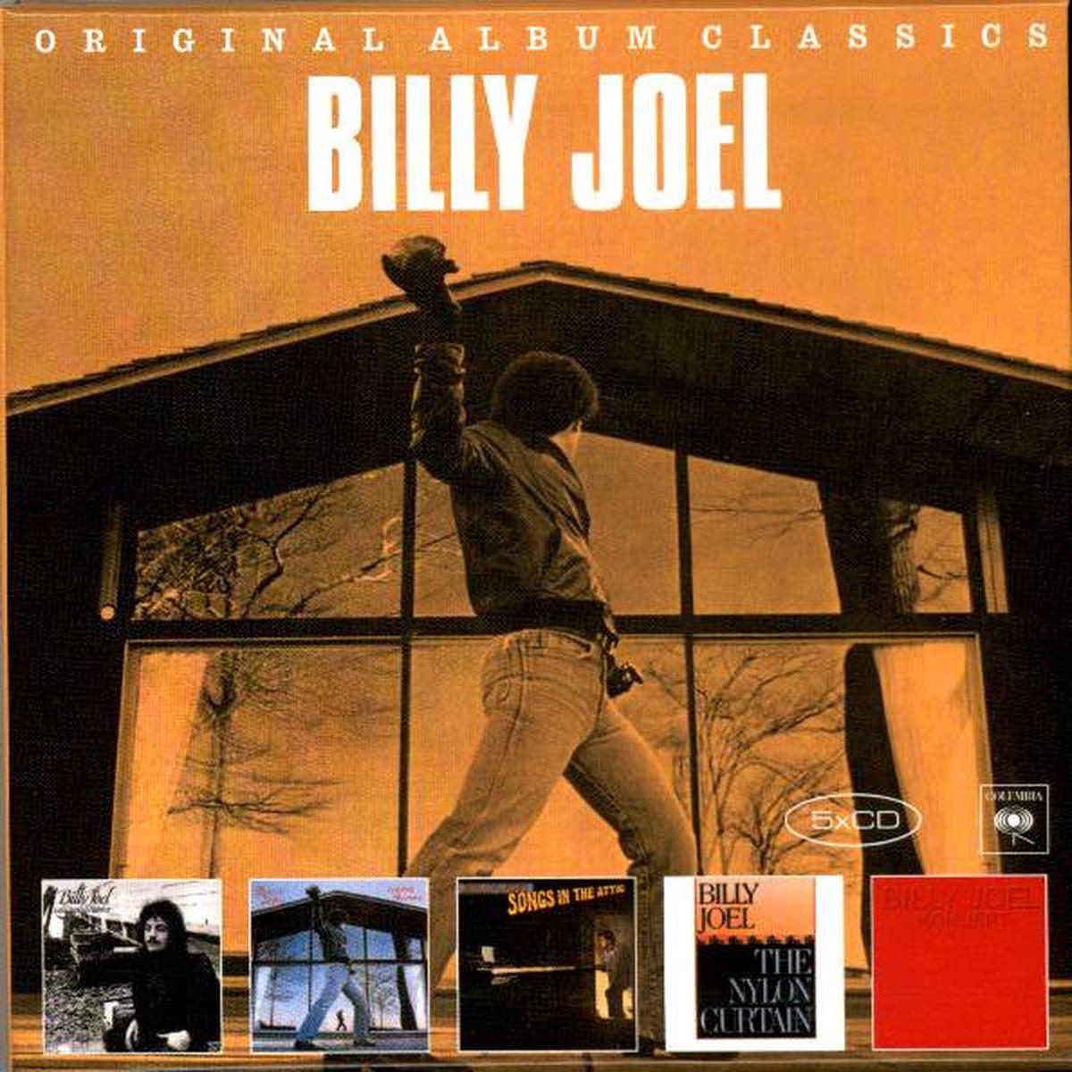 JOEL, BILLY – ORIGINAL ALBUM CLASSICS VOL 1 : 5CD SET – CD