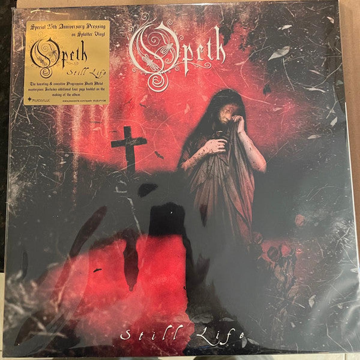 OPETH – STILL LIFE : 2LP RED / BLACK SPLATTER – LP
