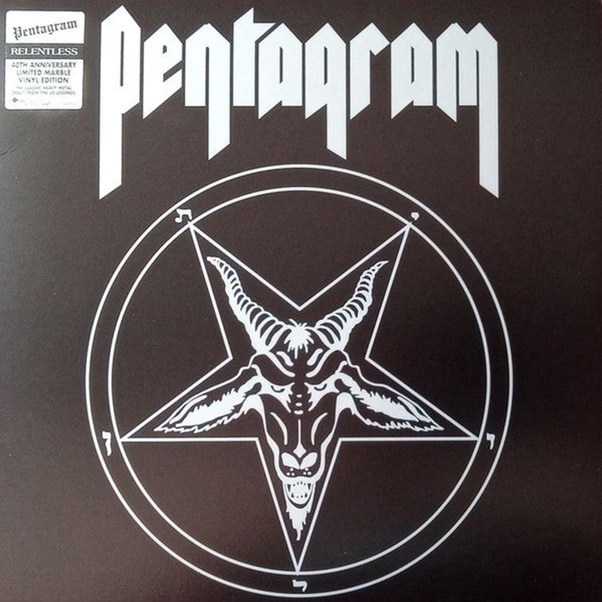 PENTAGRAM – RELENTLESS: 40TH ANNIVERSARY MARBLE – LP