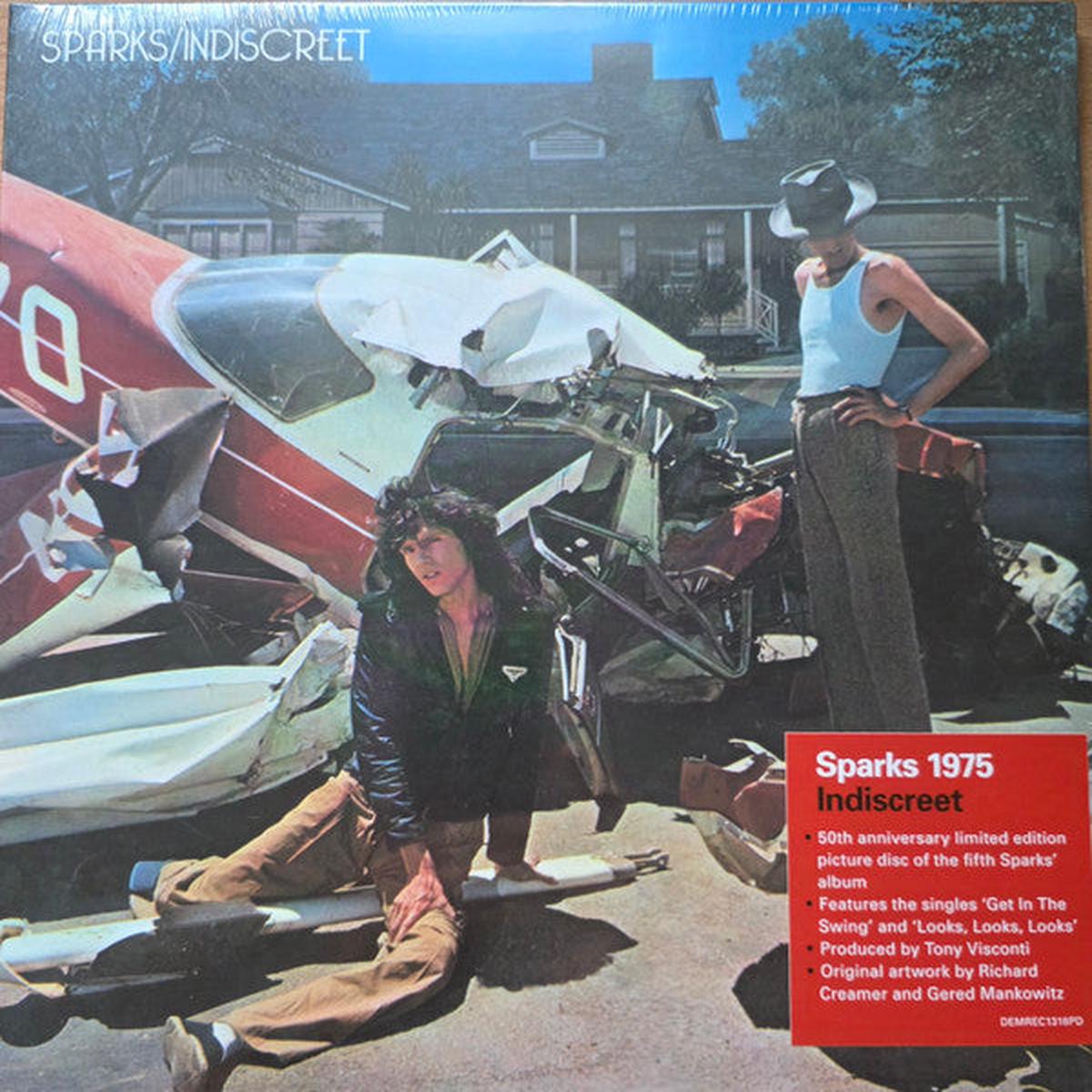 SPARKS – INDISCREET : PICTURE DISC (2025) – LP