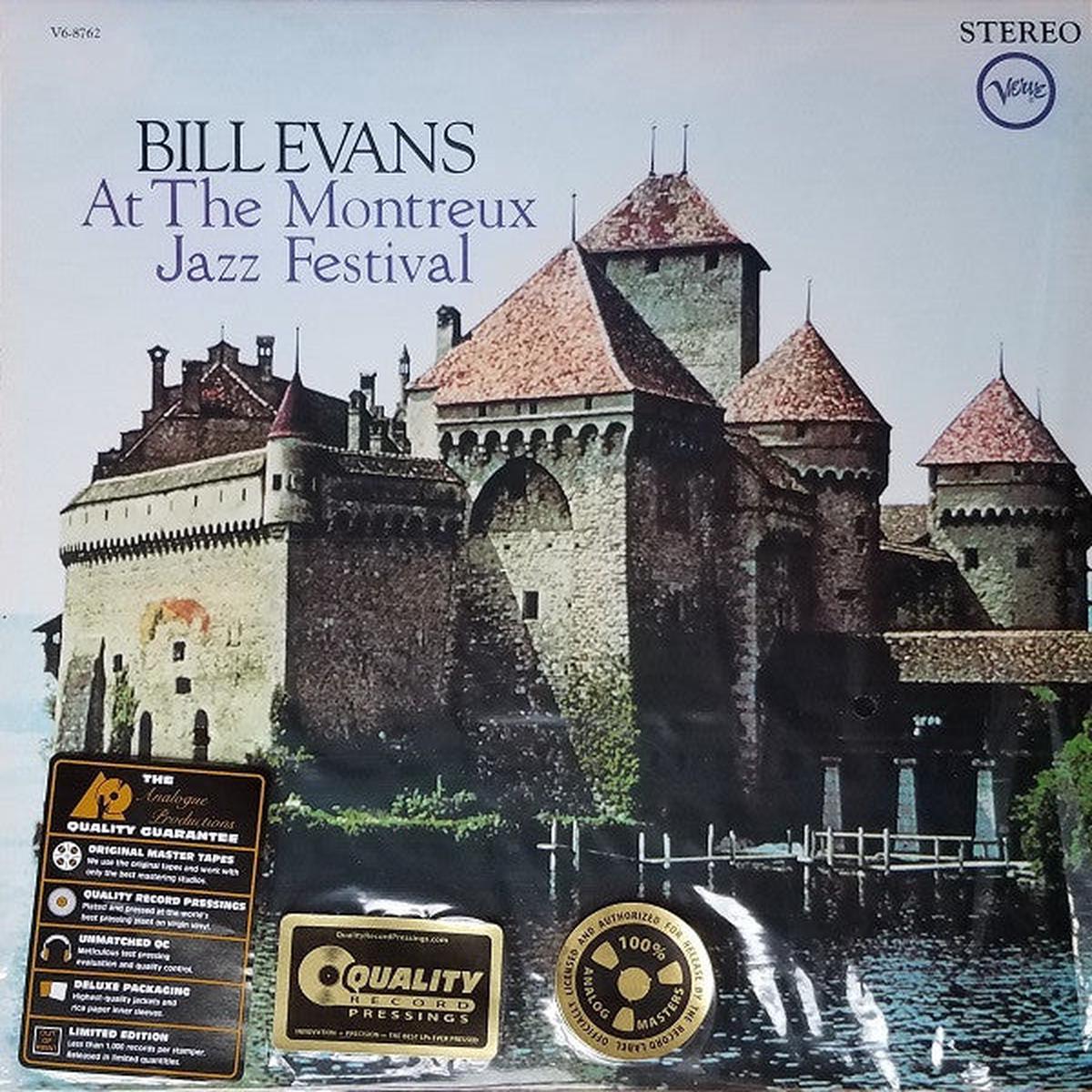 EVANS, BILL – AT THE MONTREUX JAZZ FESTIVAL: BLUE VIN. – LP