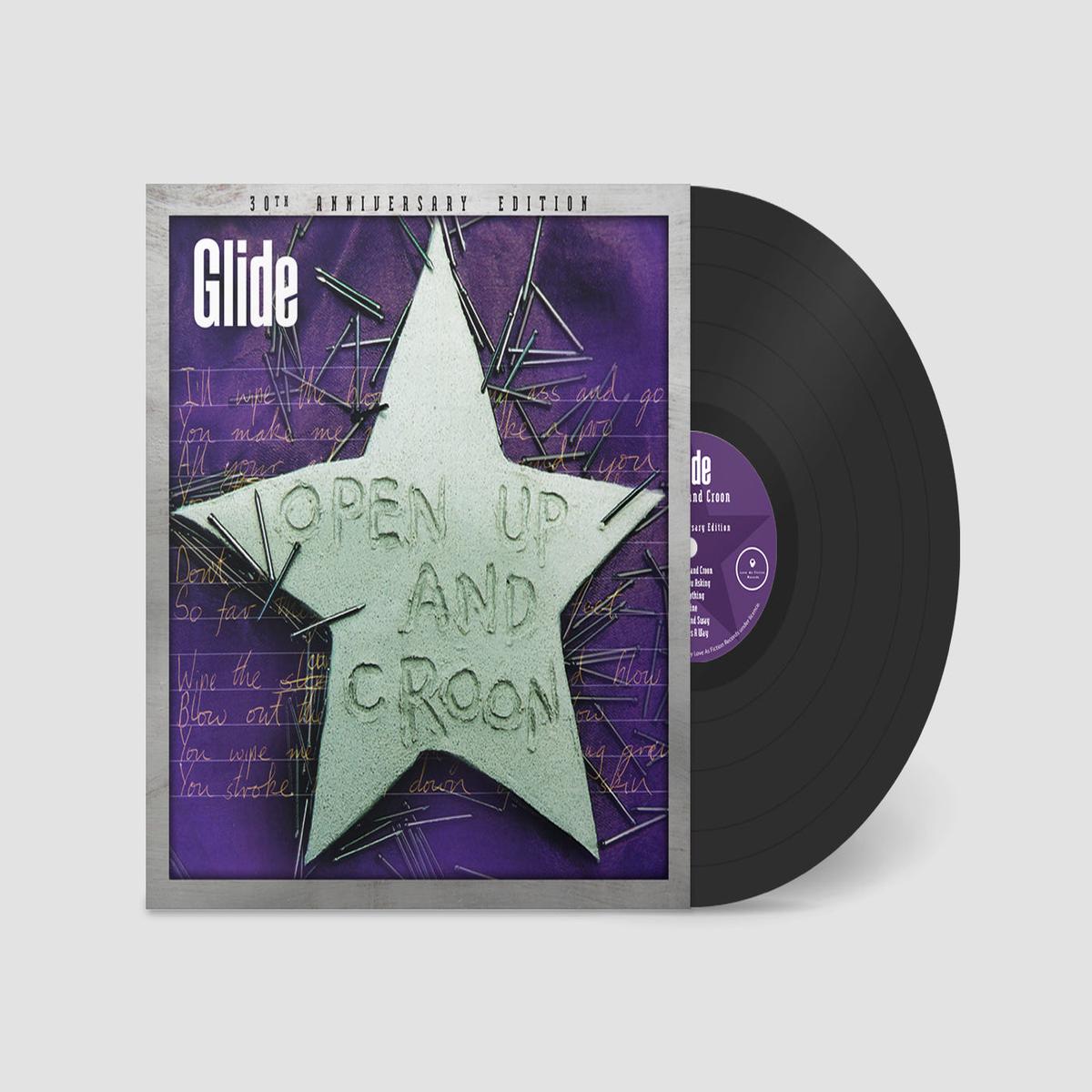 GLIDE – OPEN UP & CROON : PURPLE VINYL – LP