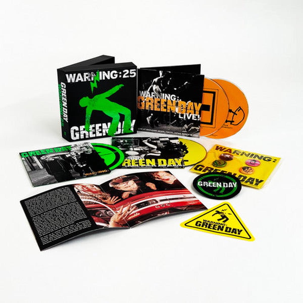GREEN DAY – WARNING : 4CD DELUXE EDITION (2025) – CD