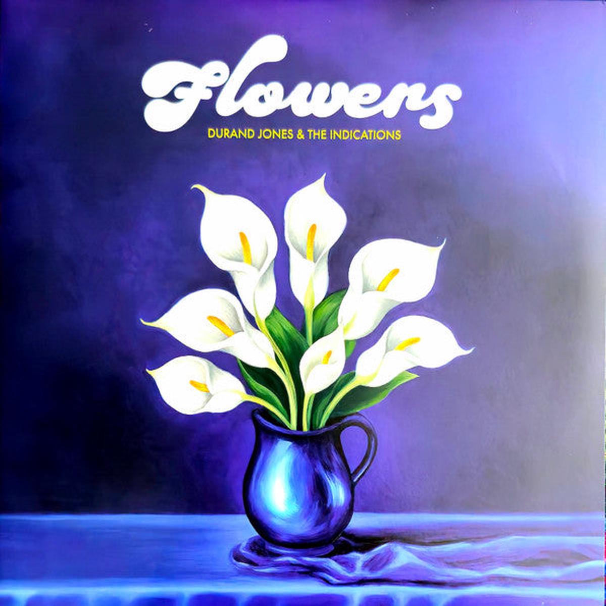 JONES, DURAND & THE INDICATIONS – FLOWERS : BLUE ICEBERG SPLASH VINYL – LP