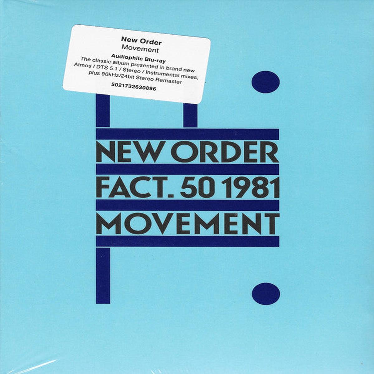 NEW ORDER – MOVEMENT : DOLBY ATMOS + 5.1 MIXES – BR