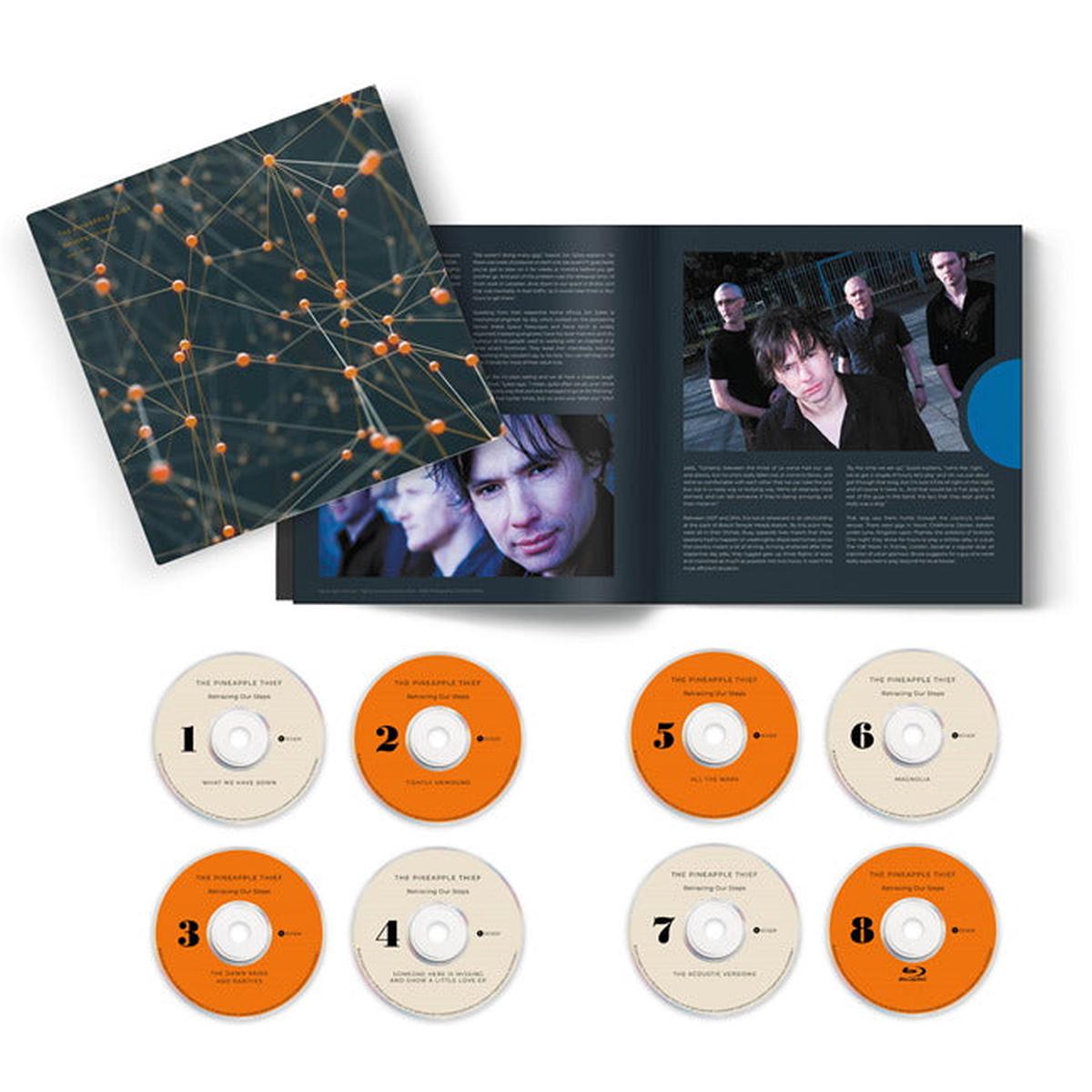 PINEAPPLE THIEF – RETRACING OUR STEPS: 7CD+BR+BOOK – CD