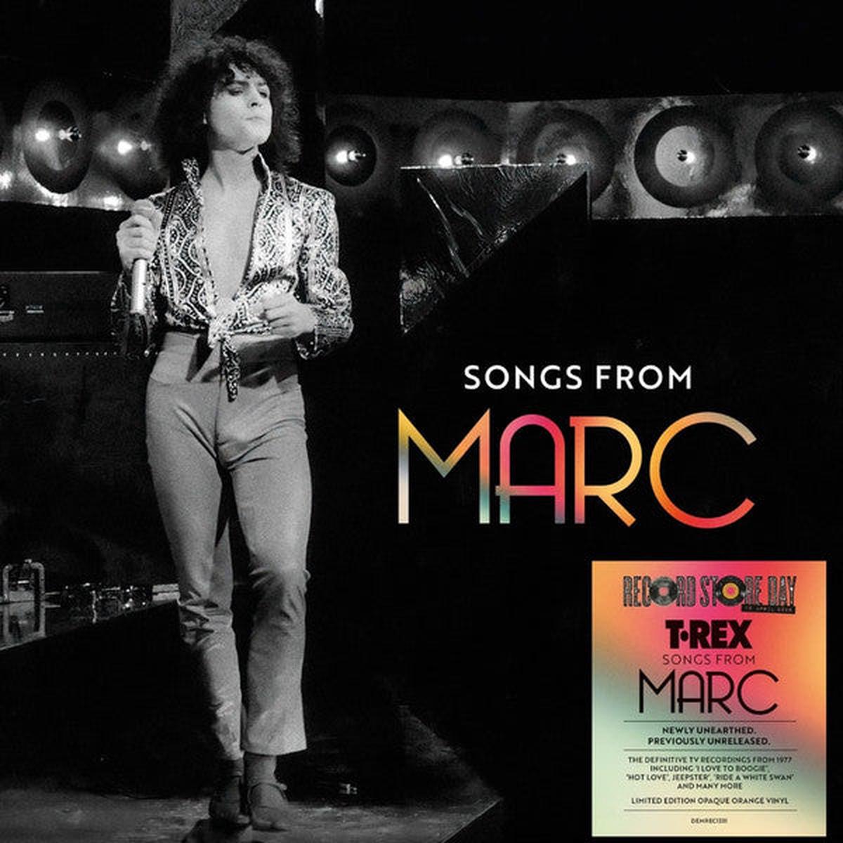 T-REX – SONGS FROM MARC: OPAQUE ORANGE VINYL – LP