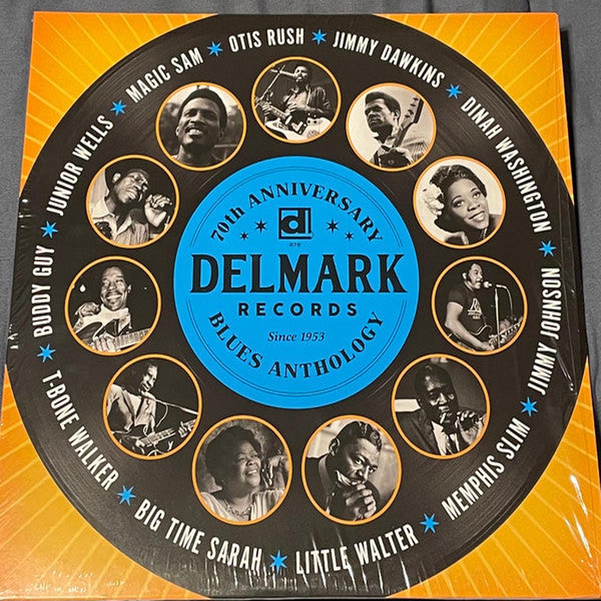 VARIOUS – DELMARK 70TH ANNIVERSARY BLUES ANTHOLOGY – LP