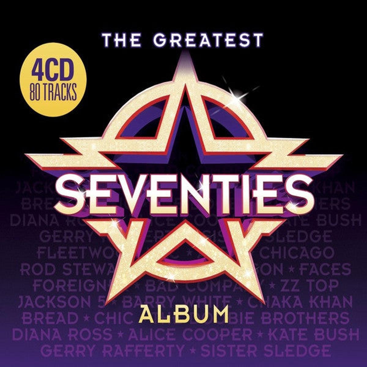 VARIOUS – GREATEST SEVENTIES ALBUM : 4CD SET – CD