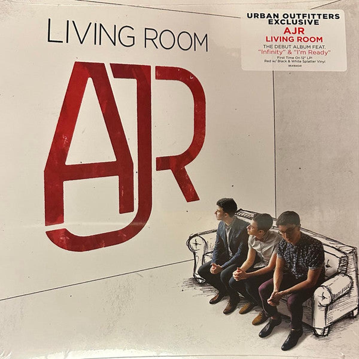 AJR – LIVING ROOM: BONE/BLACK SPLATTER VINYL – LP