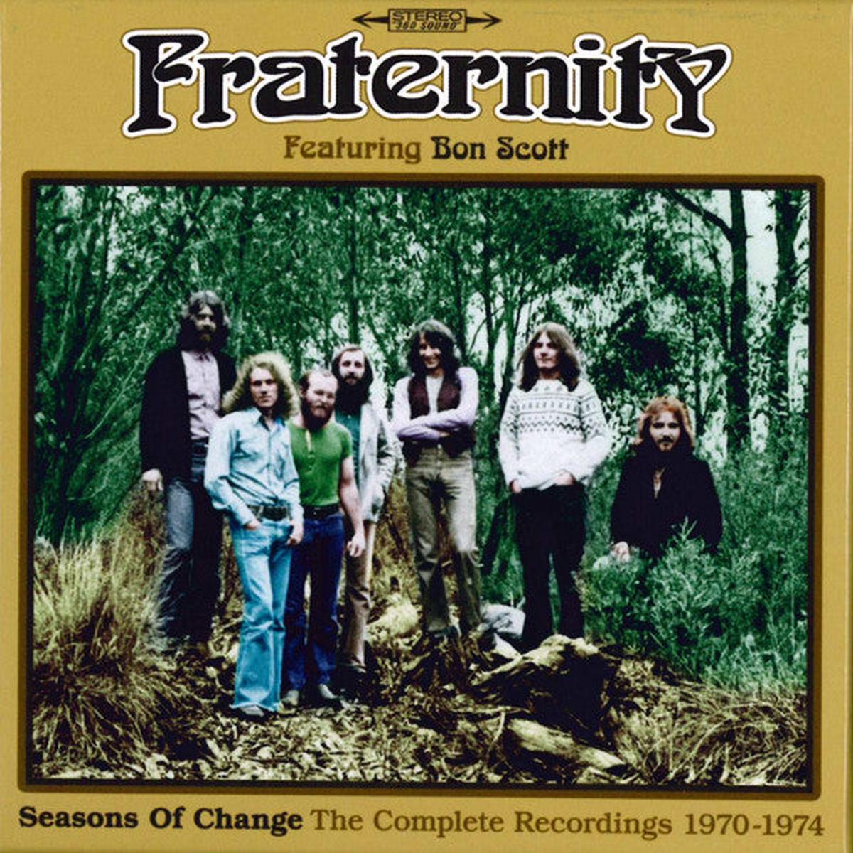 FRATERNITY – SEASONS OF CHANGE COMPLETE RECORDINGS – CD