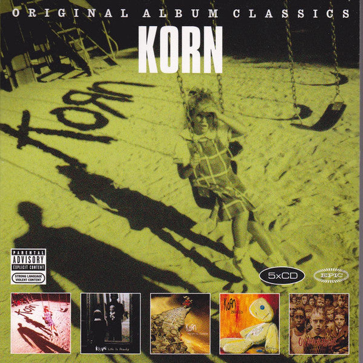 KORN – ORIGINAL ALBUM CLASSICS : 5CD SET – CD