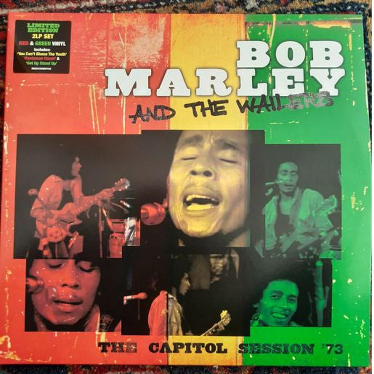 MARLEY, BOB & THE WAILERS – CAPITOL SESSION ’73 : GREEN MARBLE VINYL – LP