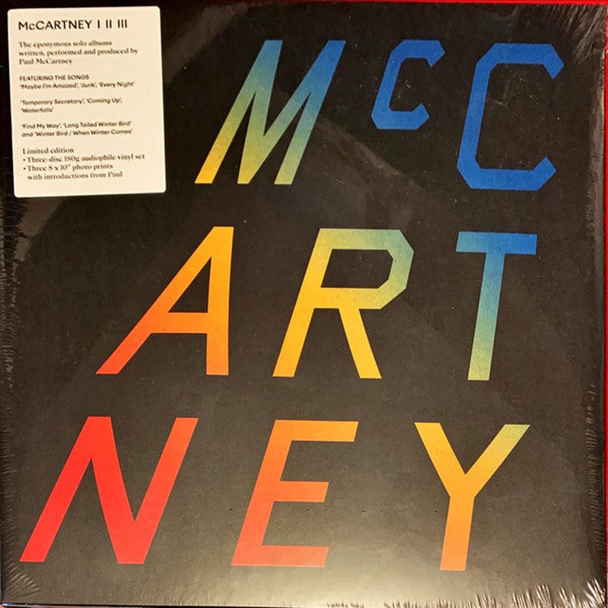 MCCARTNEY, PAUL – MCCARTNEY I / II / III : BOX SET (3LP) – LP