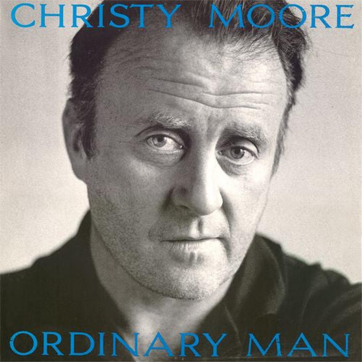 MOORE, CHRISTY – ORDINARY MAN (UK PRESS) – LP