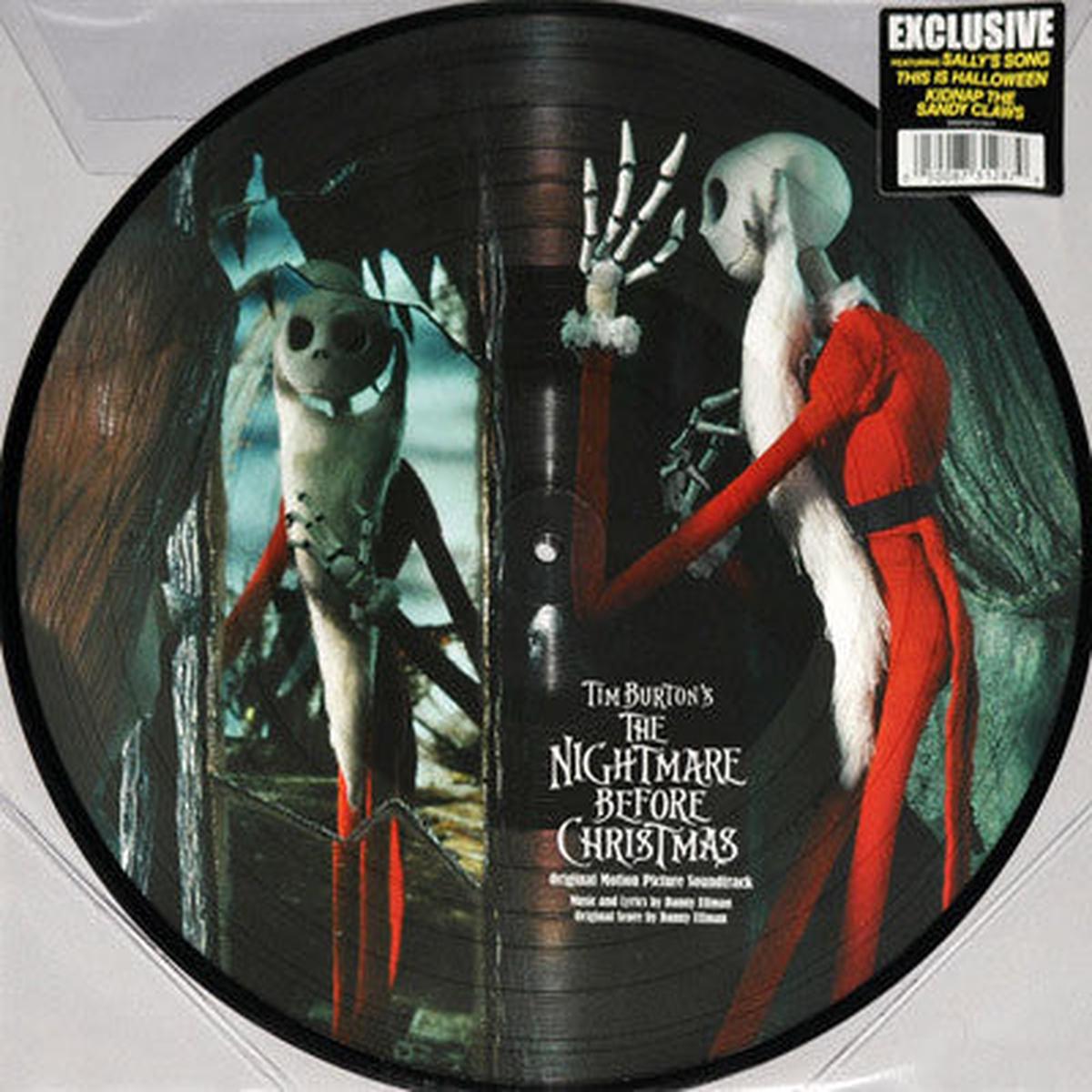 NIGHTMARE BEFORE CHRISTMAS – SOUNDTRACK : 2LP PICTURE DISC – LP