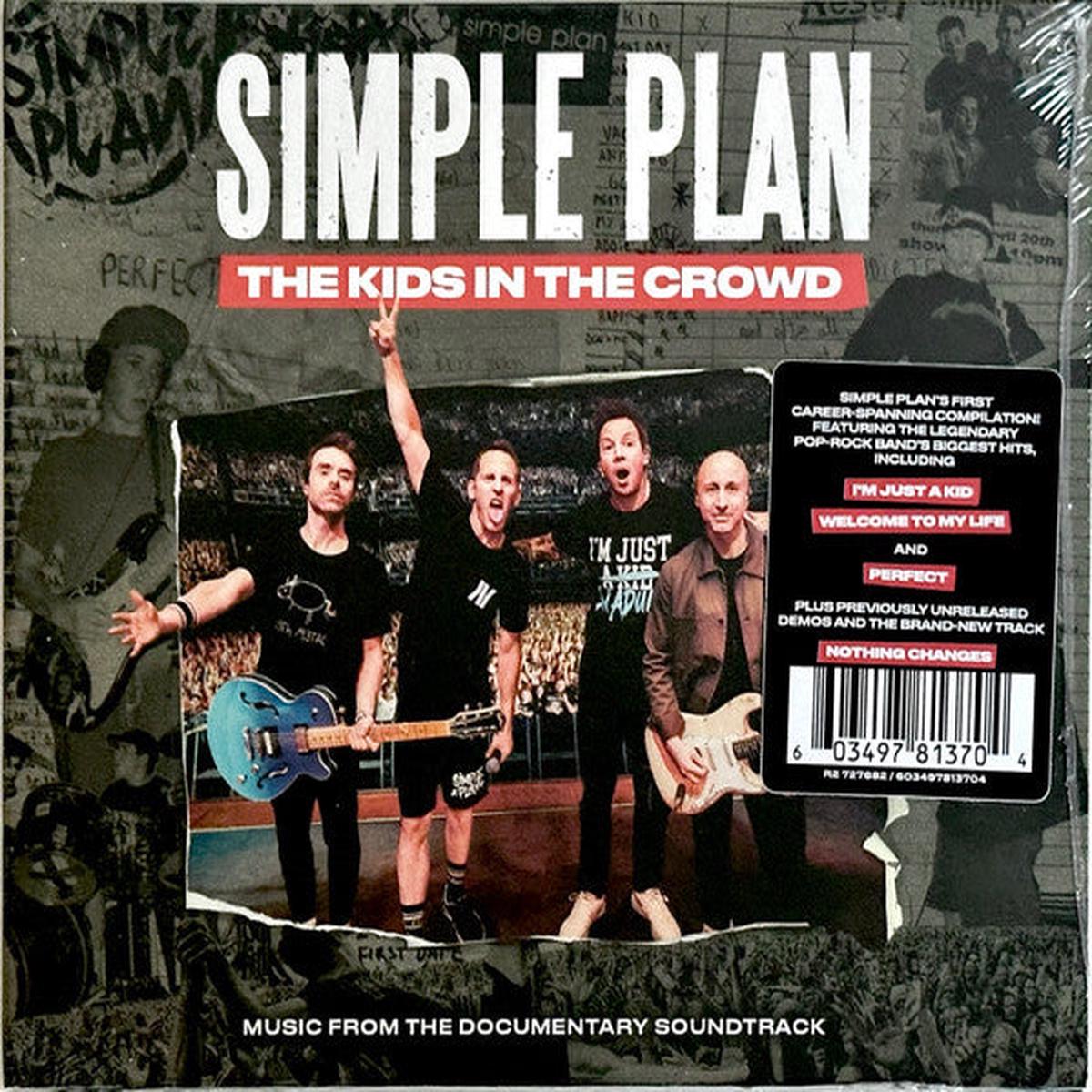 SIMPLE PLAN – KIDS IN THE CROWD : SOUNDTRACK – CD