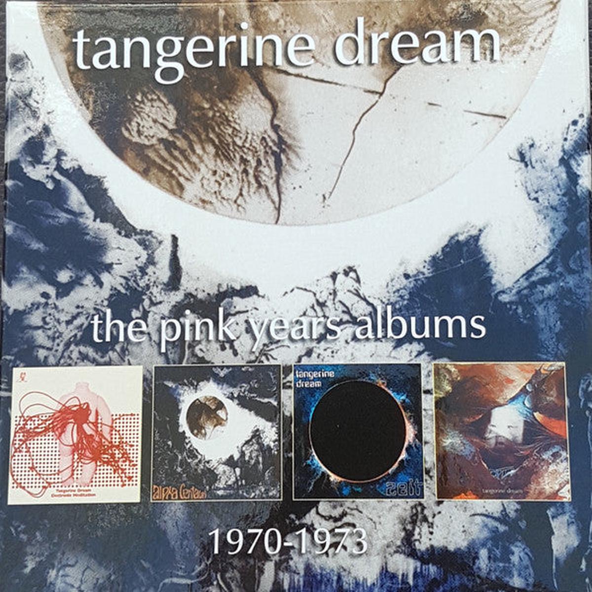 TANGERINE DREAM – PINK YEARS ALBUMS : 1970 – 1973 (4CD) – CD