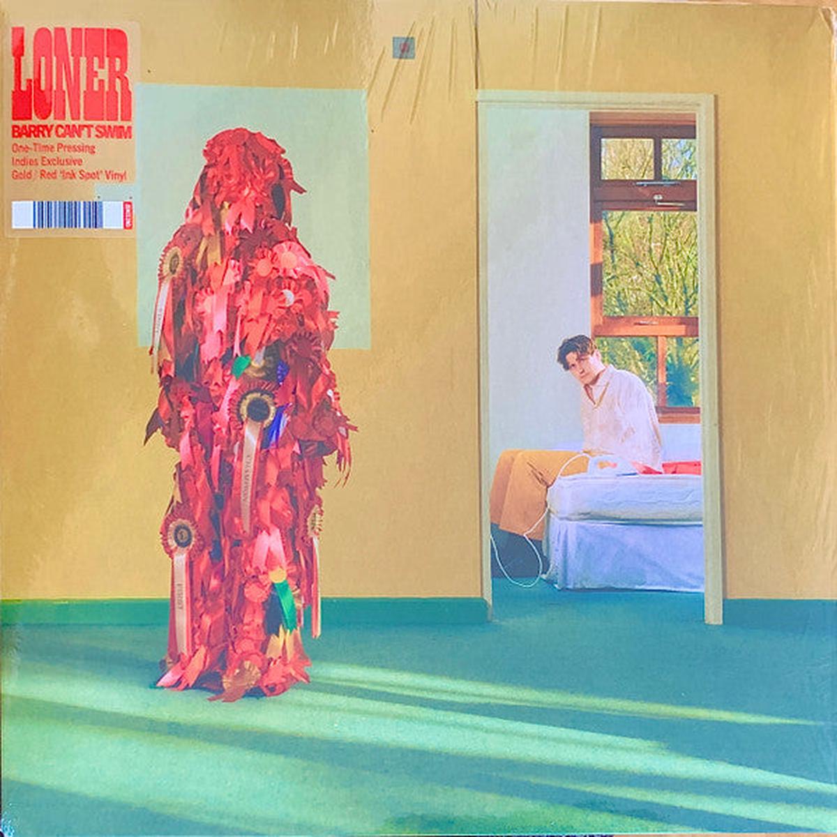BARRY CAN’T SWIM – LONER : GOLD & RED INK SPOT VINYL – LP