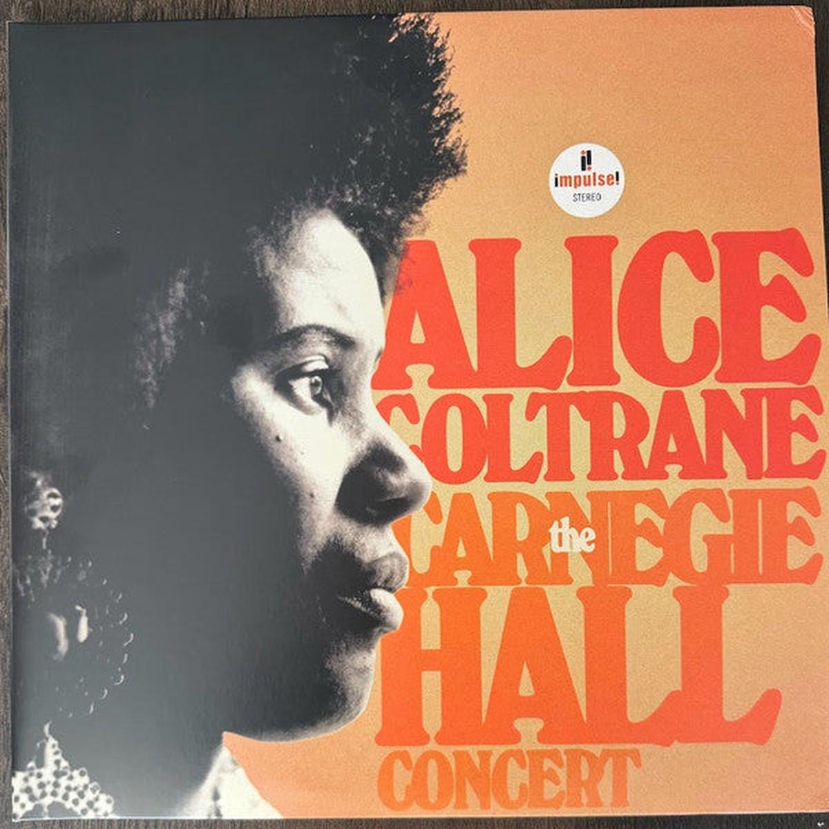 COLTRANE, ALICE – CARNEGIE HALL CONCERT: 2LP GALAXY ORANGE – LP